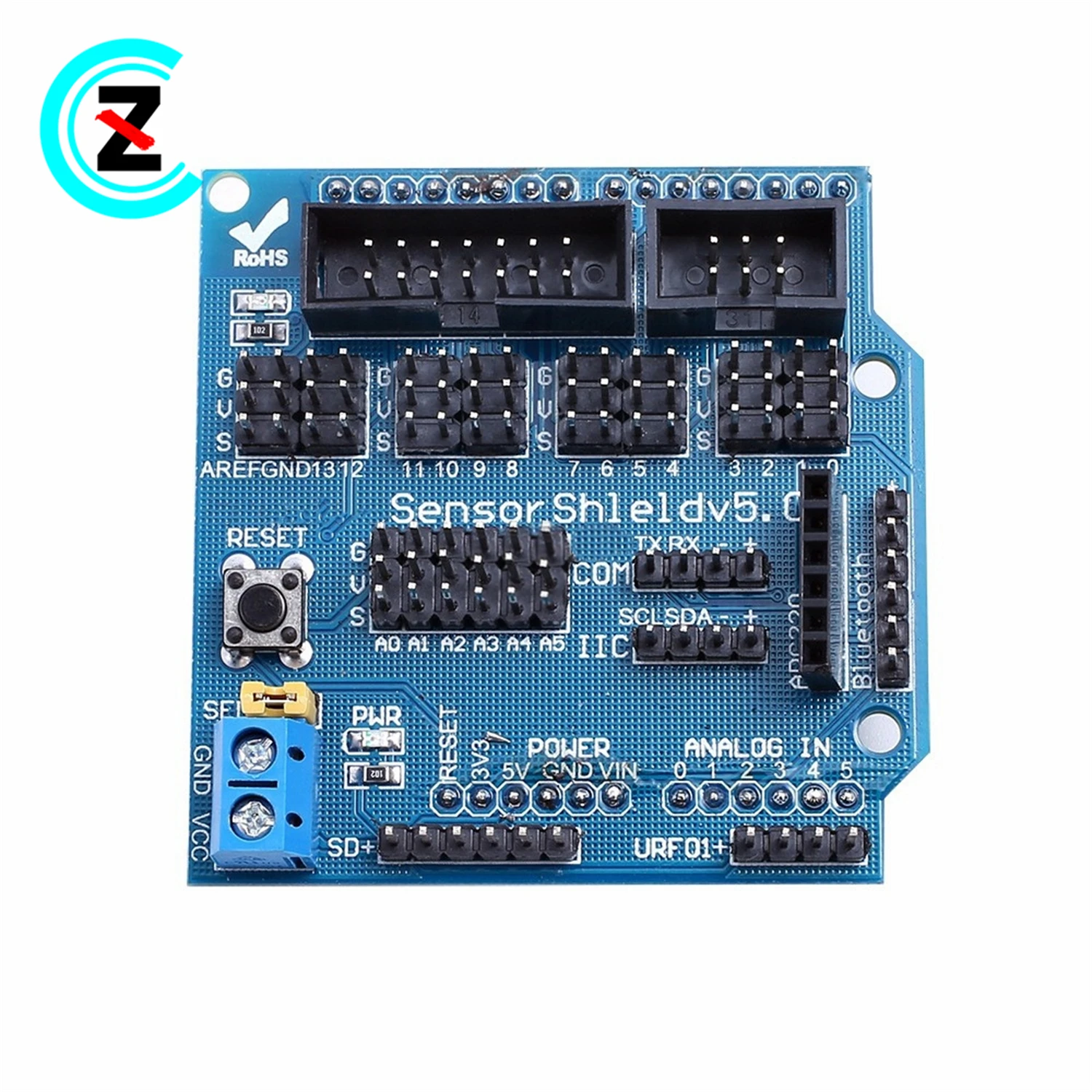 UNO R3 V5.0 Sensor Expansion Board Sensor Shield V5.0 robot accessory