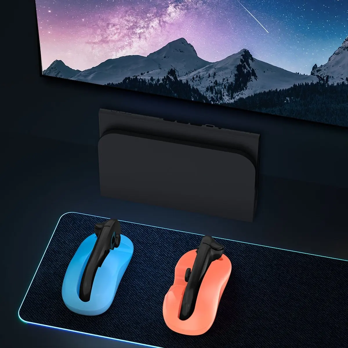 Special Offer-For Switch2 Mouse Grip Holders Enhanced Gaming Left & Right Controllers Desktop Mouse Mode Accessory