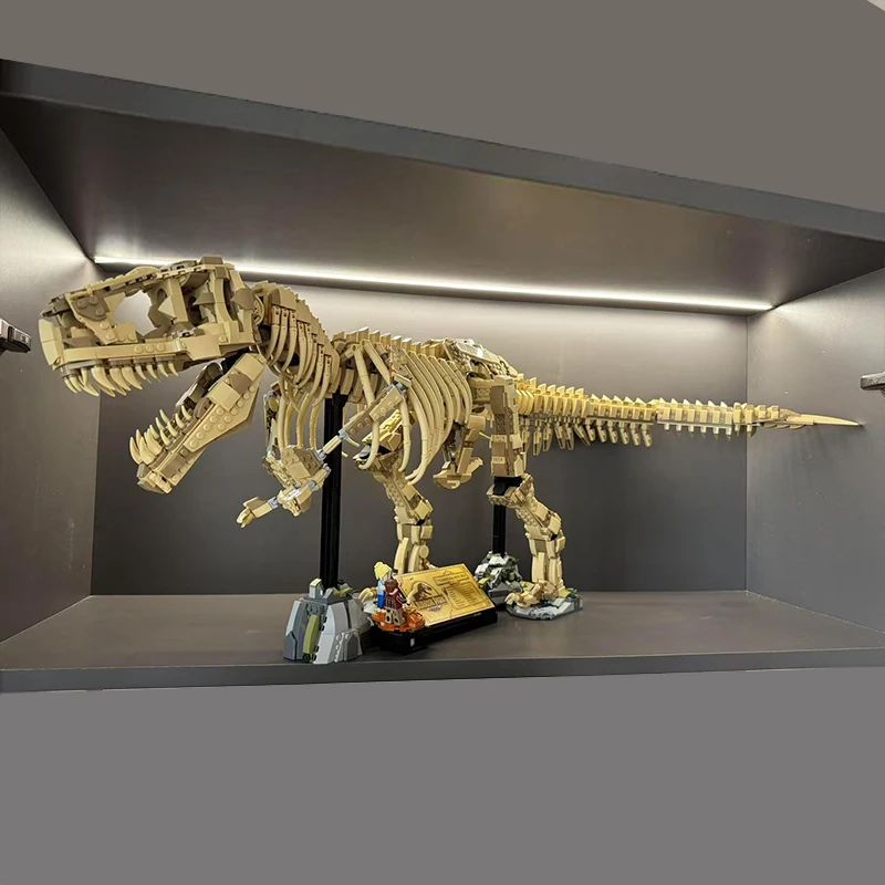 

2026 New 76968 Dinosaur T-Rex Fossils Tyrannosaurus Rex Building Blocks Dinosaur World Park Toys for Kids Boys Birthday Gifts