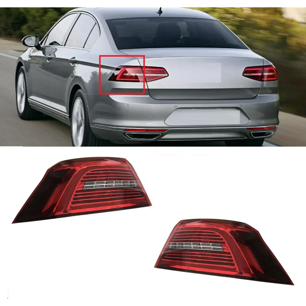 Rear Stop Brake Tail Light Lamp for Volkswagen VW Passat B8 Magotan B8L  2016 2017 2018 2019