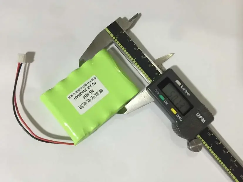 Новая аутентичная никель-водородная батарея 6 В AA 2500 мАч NI-MH печатная плата медицинские игрушки 2,54