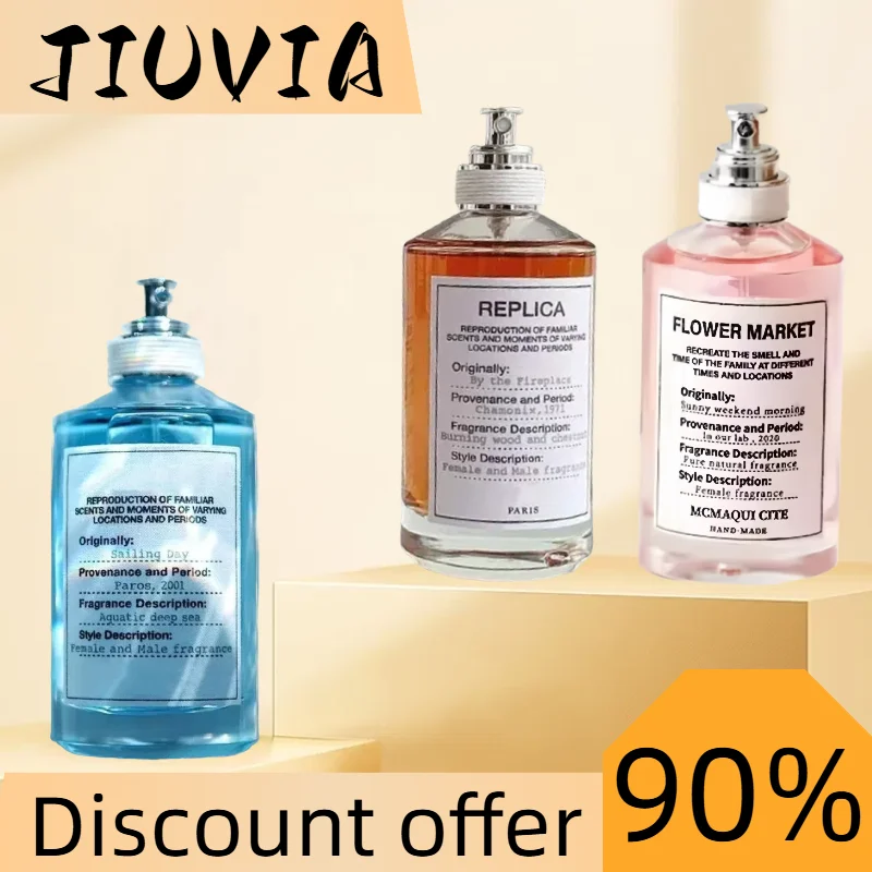 Perfume diario Spray Colonia para hombres y mujeres 100ml Perfume original Perfume de lujo lanudo ligero de larga duración