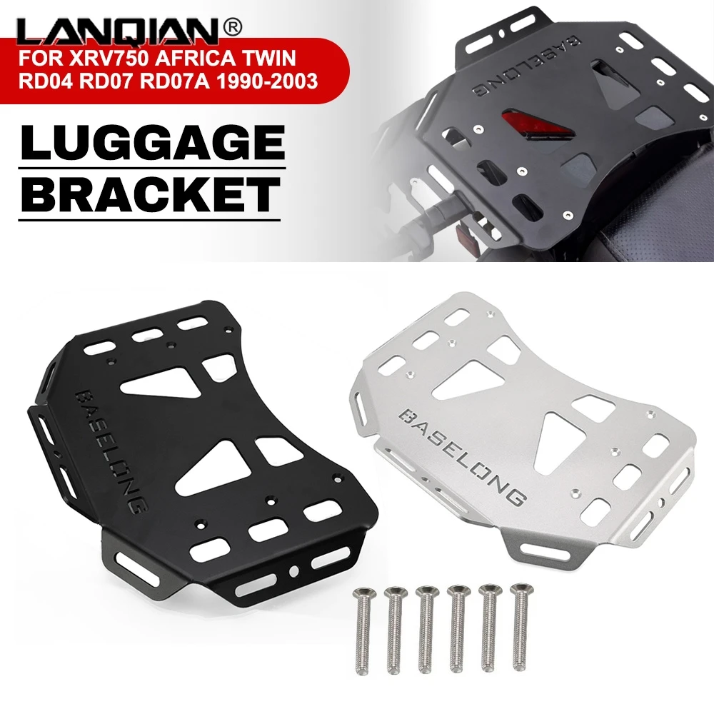 

Для Honda XRV750 Africa Twin RD04 RD07 RD07A 1990-2002 2003 задняя стойка мотоцикла с ЧПУ, верхняя крышка, монтажная пластина, держатель багажа, кронштейн