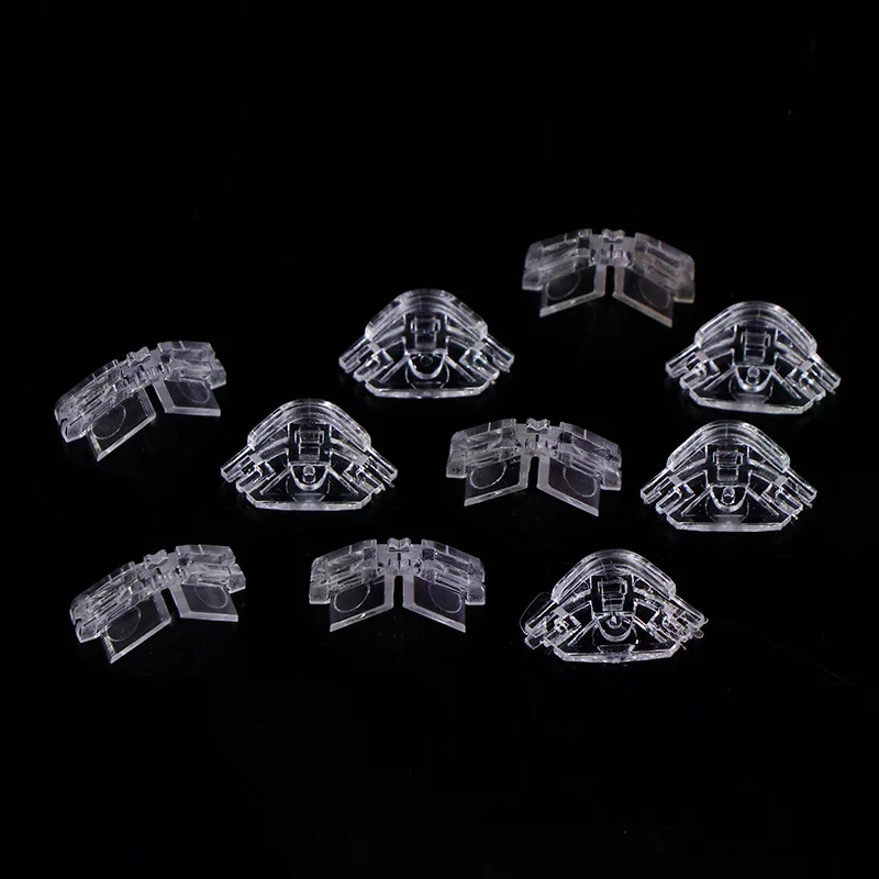 Confezione da 5 protezioni angolari trasparenti, ponticello speciale in fibra ottica per uso domestico interno