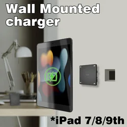 Wall Mounted Charging for iPad 7/8/9th10.2 Inch ipad Wall Station Wireless Charging Office Electronics Tablet iPad Stand