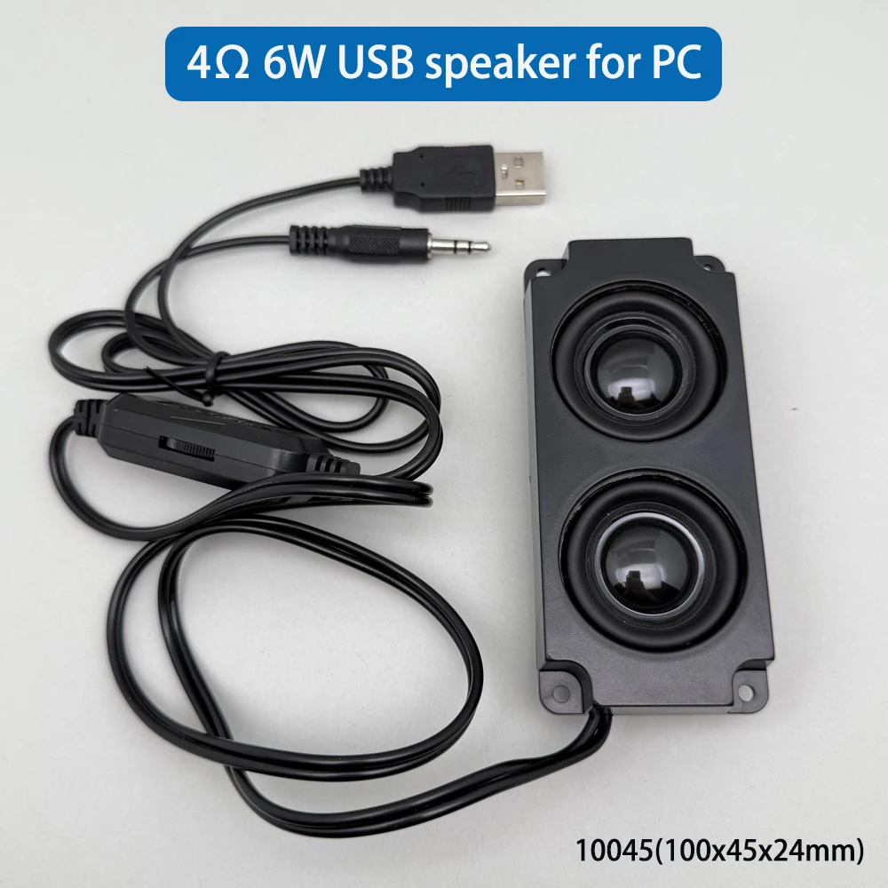 

4Ohm 6W USB speakers for computer loudspeaker for advertising machine