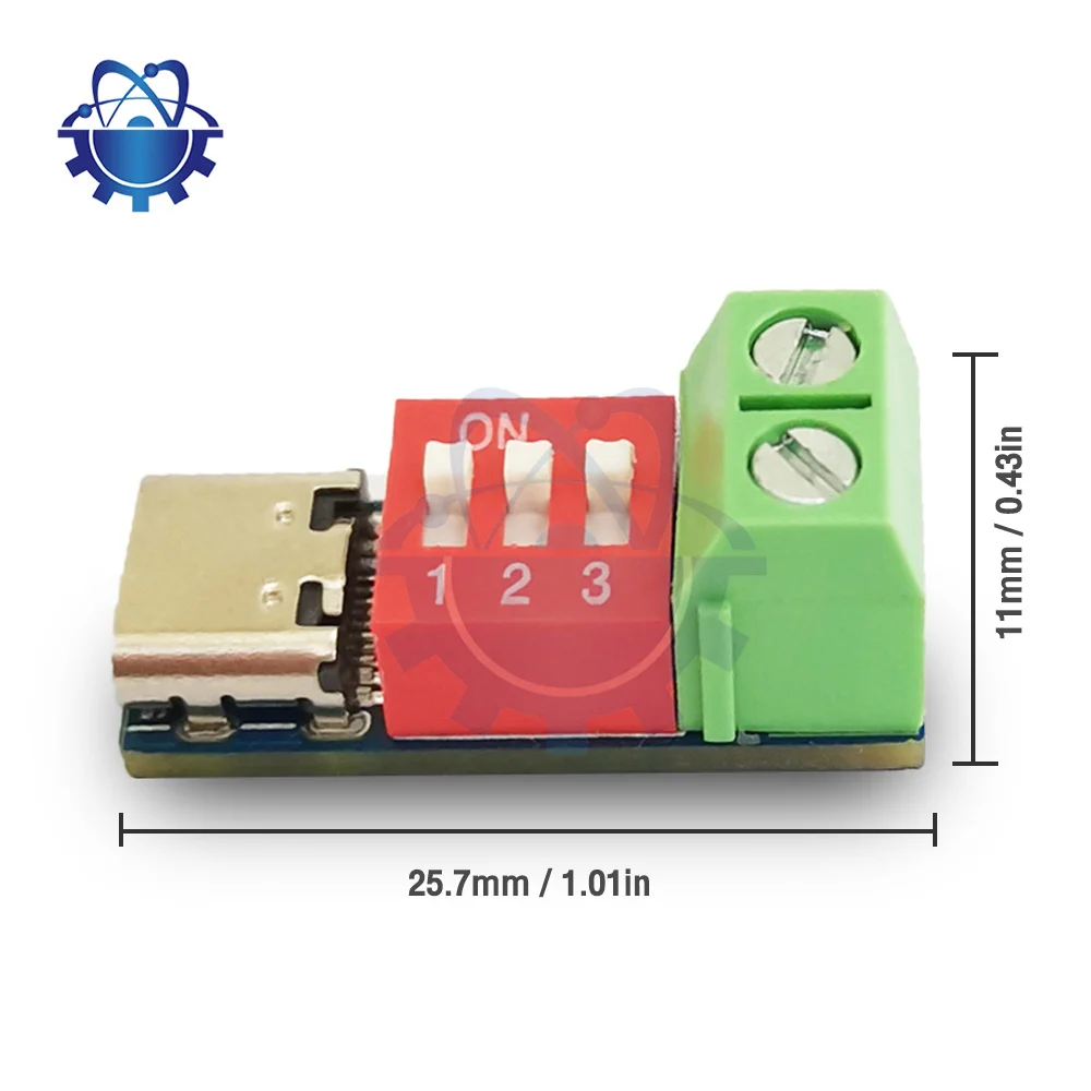 Déclencheur PD QC de Type C, 5V ~ 20V, réglage du Code de numérotation, tension cc, Module d'alimentation, réglage du cadran, charge rapide, nouveau