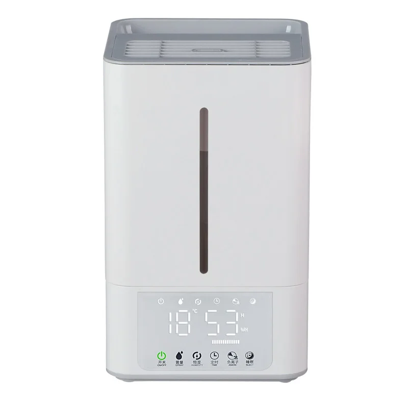 Top Fill Cool Mist & Warm Mist Humidifier for Large Room Home Bedroom Living Room 4L Big Capacity