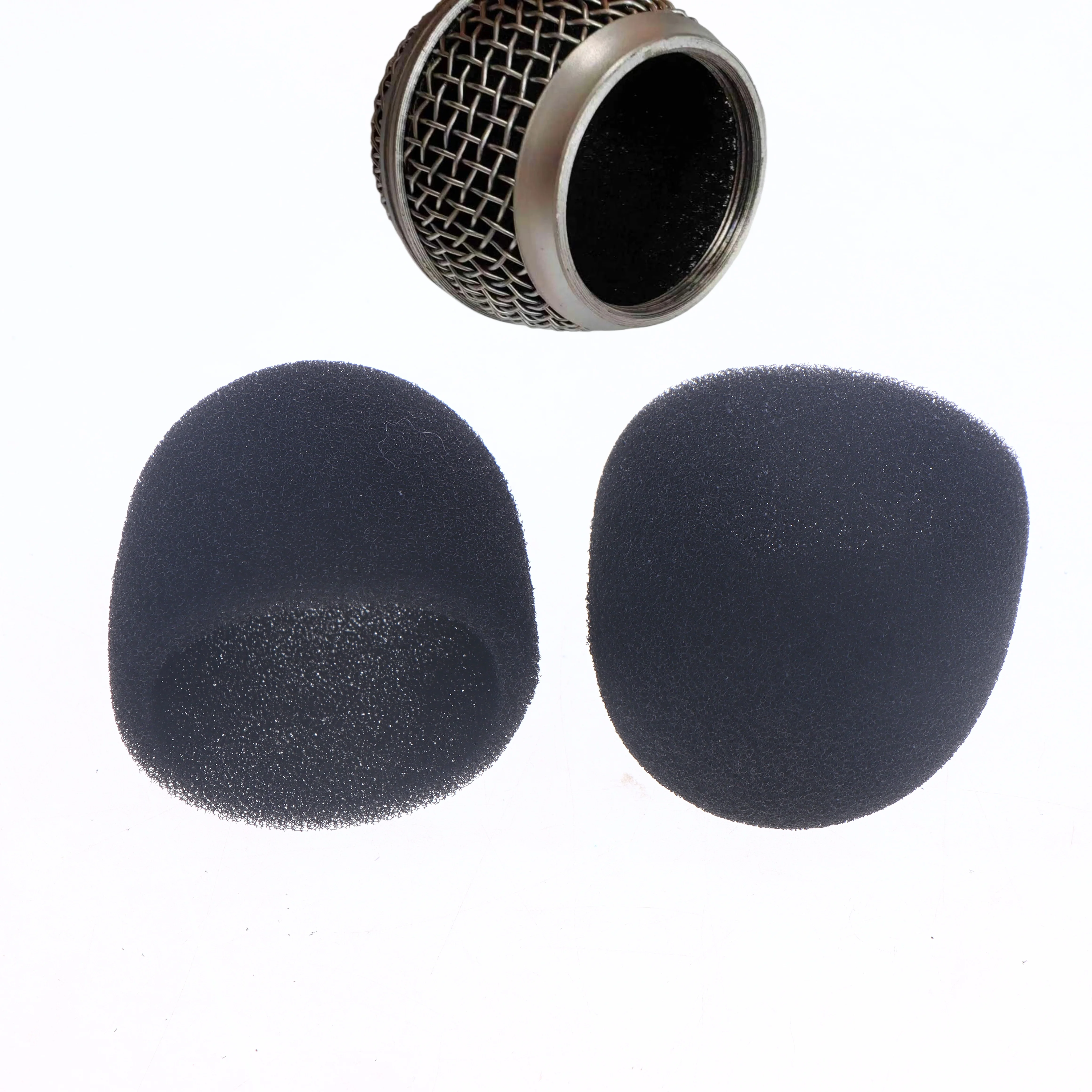 2/10Pcs Studio WindScreen Sponge Microphone Cap Microphone Protective Inner-Foam For   SLX24 PGX24 PG58 BETA58A