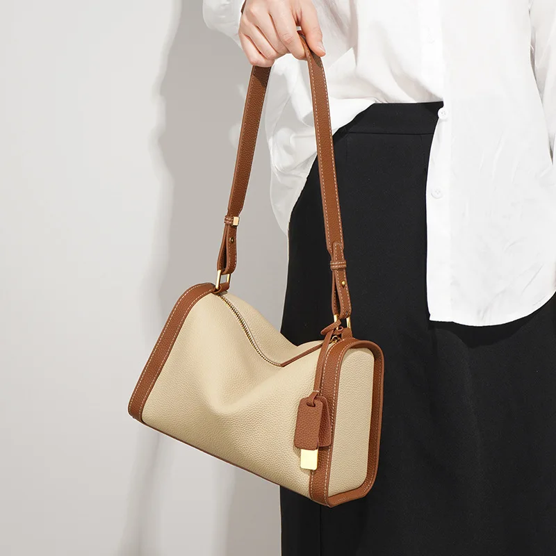 

100% Pebbled Leather Crossbody for Women, 2026 New Niche Luxury, Сумка Женская