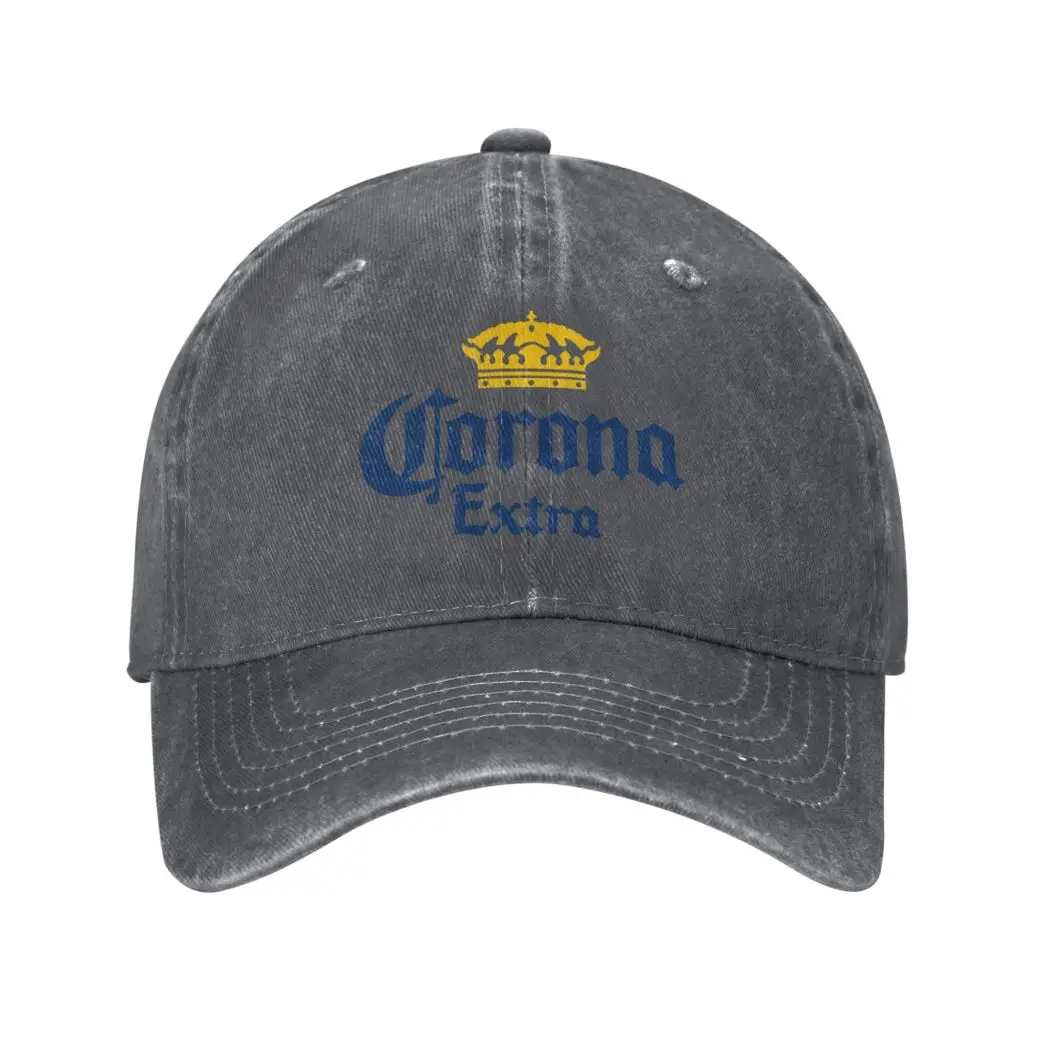 Casual CORONA EXTRA Hats Hip Hop Hat Cotton Baseball Cap Custom Adjustable Trucker Hat for Men & Women