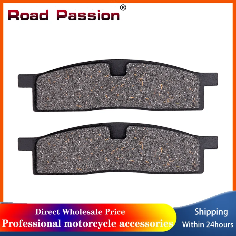 Road Passion Motorcycle Front Brake Pads 82.5 x 22 x 7mm For YAMAHA YZ65 YZ80 YZ85 SW17  BW19 TT-R 125 DT 50 LC