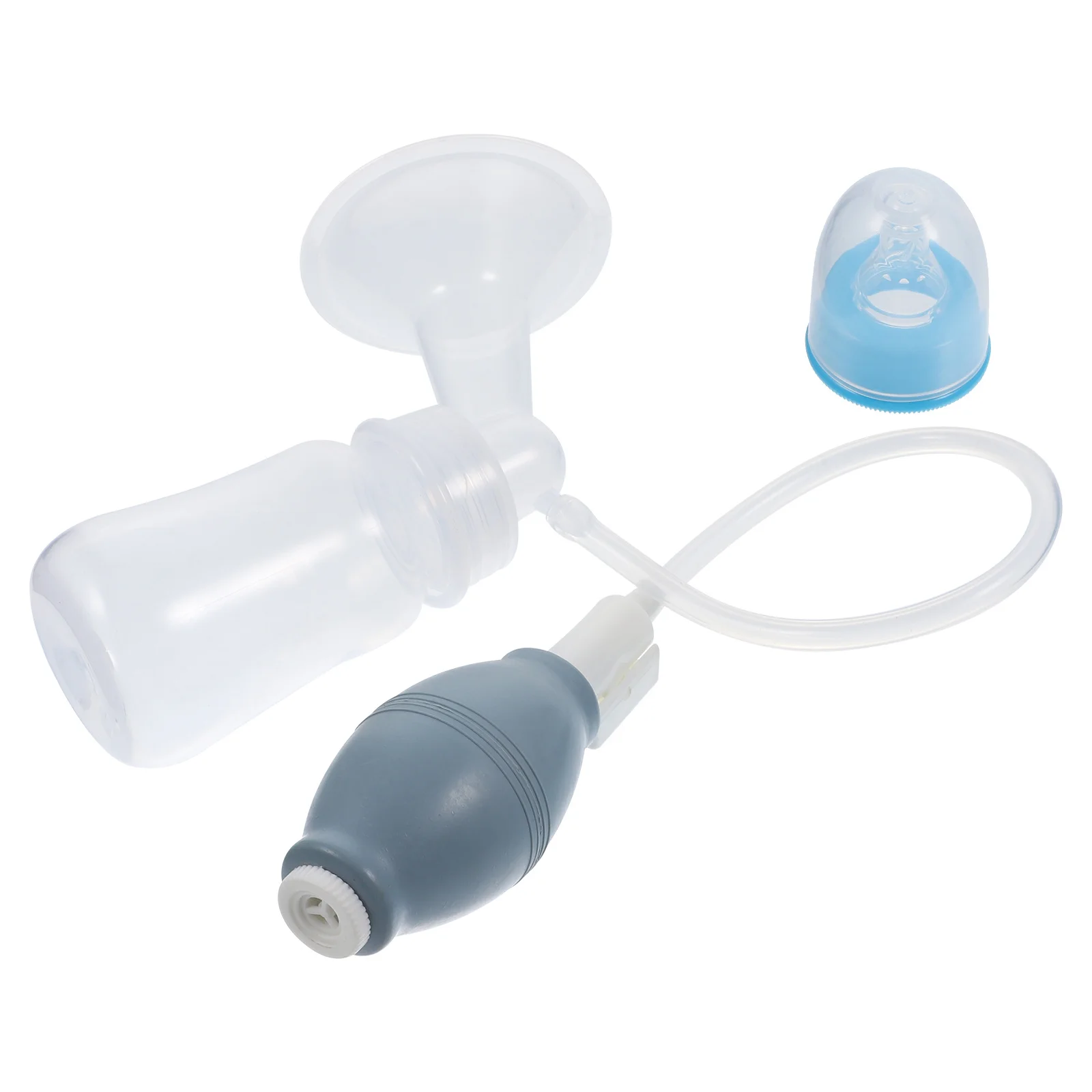 

1 комплект, портативный ручной всасывающий грудное молоко, многофункциональный здоровый силиконовый контейнер для грудного молока, практичный контейнер для грудного вскармливания