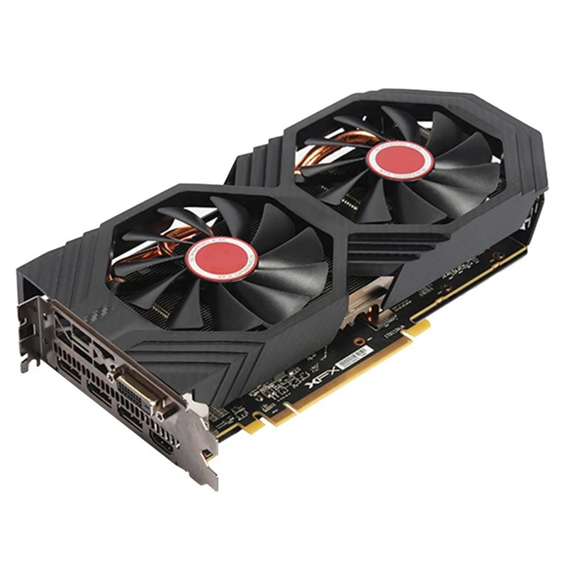 RX580 8GB Graphics Cards AMD R n RX580 8GB 2304SP Video Screen Cards GPU Desktop Computer Map HDMI Videocard Mining Used