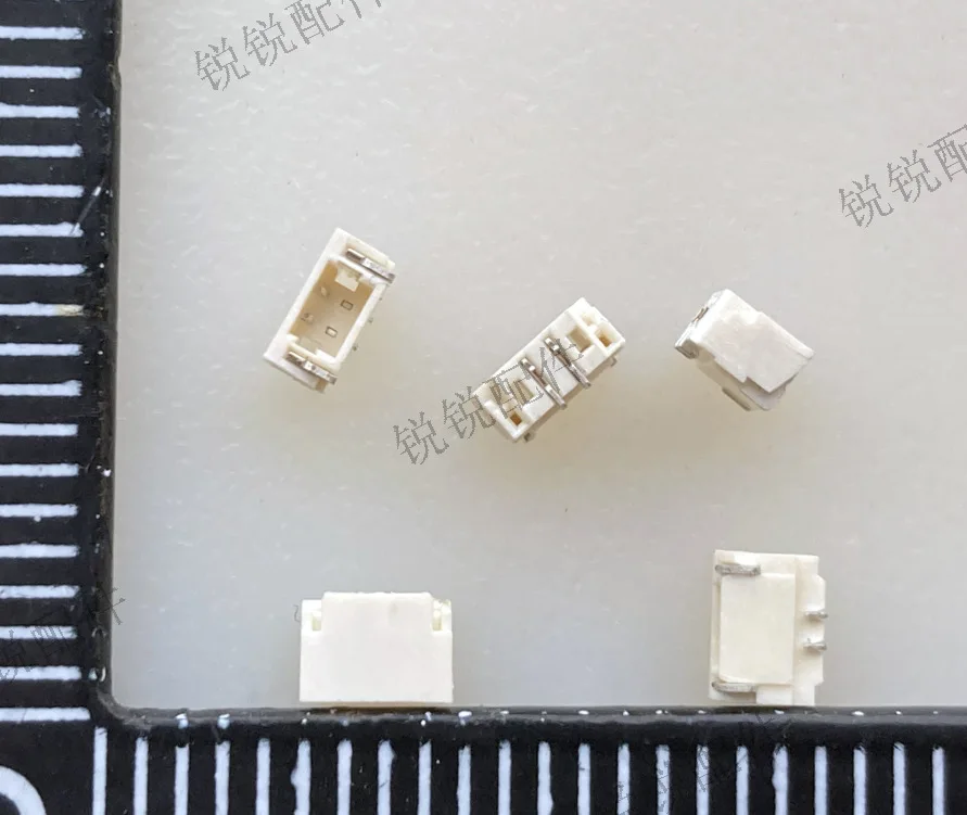 For piercing connector, horizontal sticker female seat, spacing 0.8MM 2P female seat SMT patch, piercing pin seat