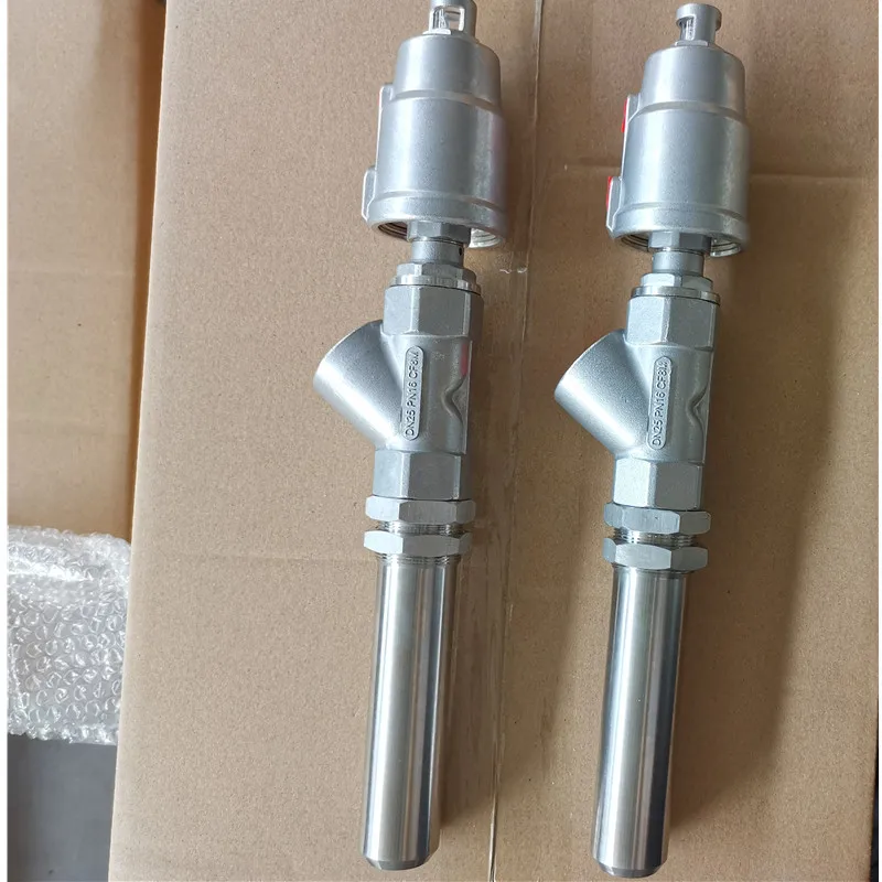 สแตนเลสสตีลป้องกันหยดนิวเมติกหัวเติม DN25 วาล์วเติมด้านในซีลวาล์วปล่อยทางออก