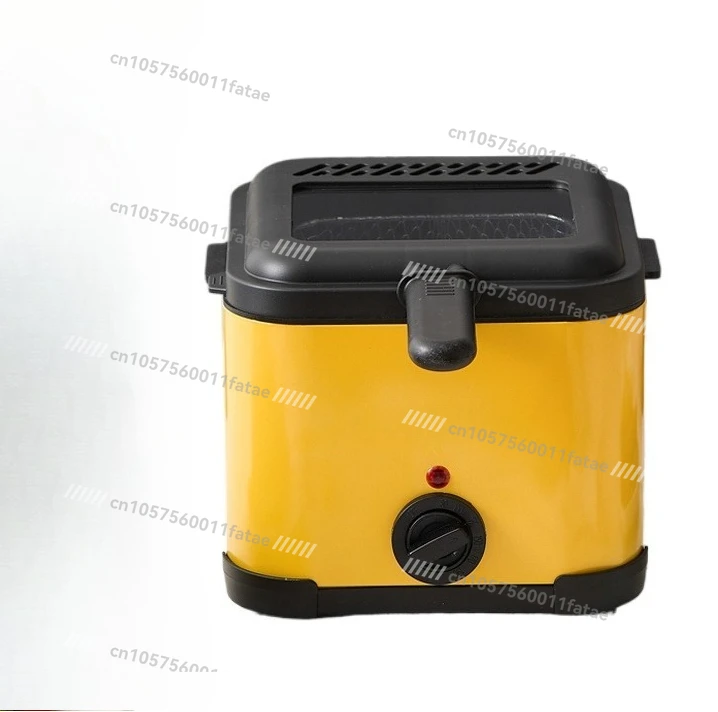

Household Fryer Small Electric Fryer Multifunctional French Fries with Filter String Temperature Control Electric Boiler