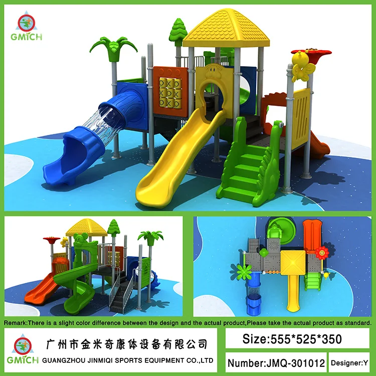 Plastic Outside Slides Kids Play Park Children Outdoor Playground Equipment  Commercial Outdoor Play Toy