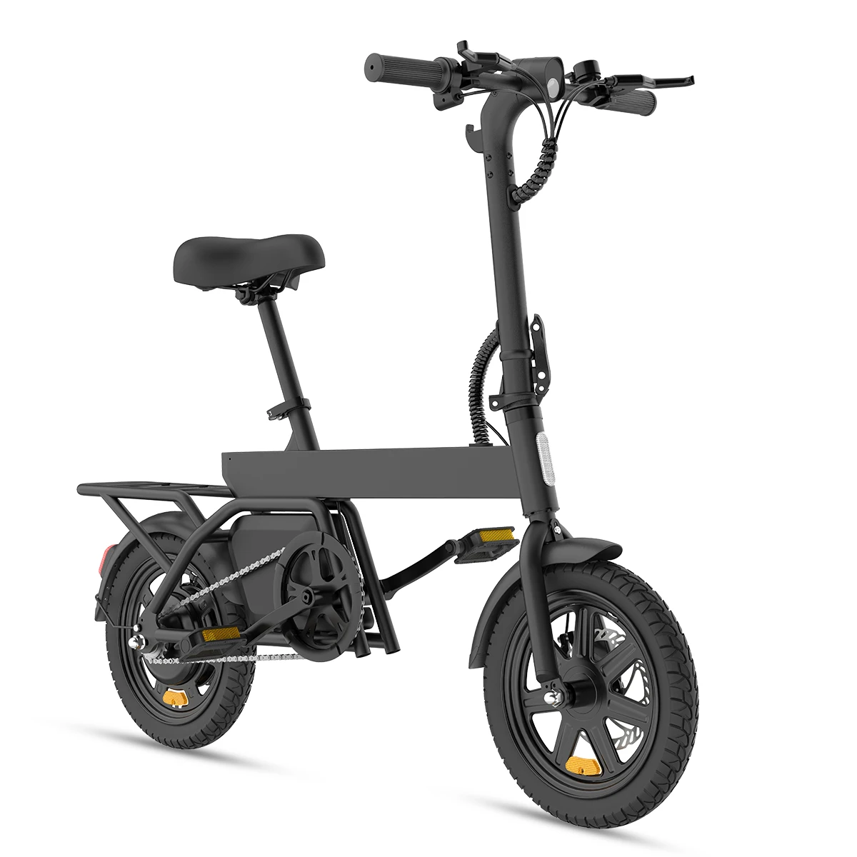 14 inch elektrische fiets 36V 7.8AH accu E-mountainbike volwassenen step-through elektrische fiets 250W stadsfiets voor volwassenen