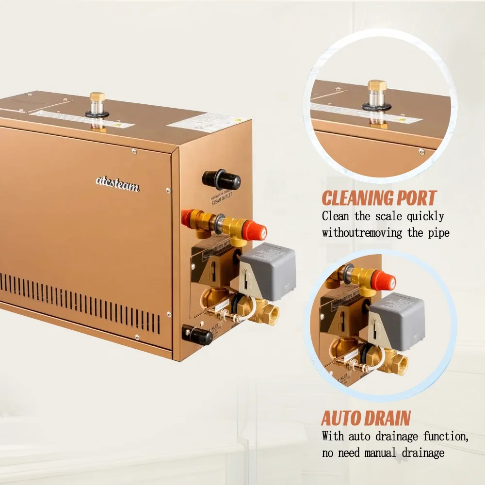 July003 Wholesale 6KW Sauna Bath Machine Spa Steam Generator For Show Room