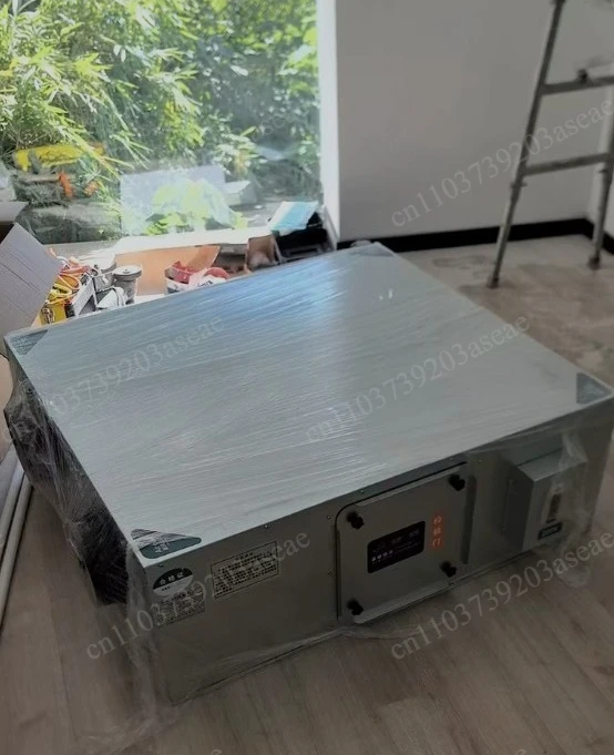 High End 350 CFM Smart Bidirectional Flow Fresh Air System, Heat Recovery Ventilator with Independent Supply Exhaust for Home