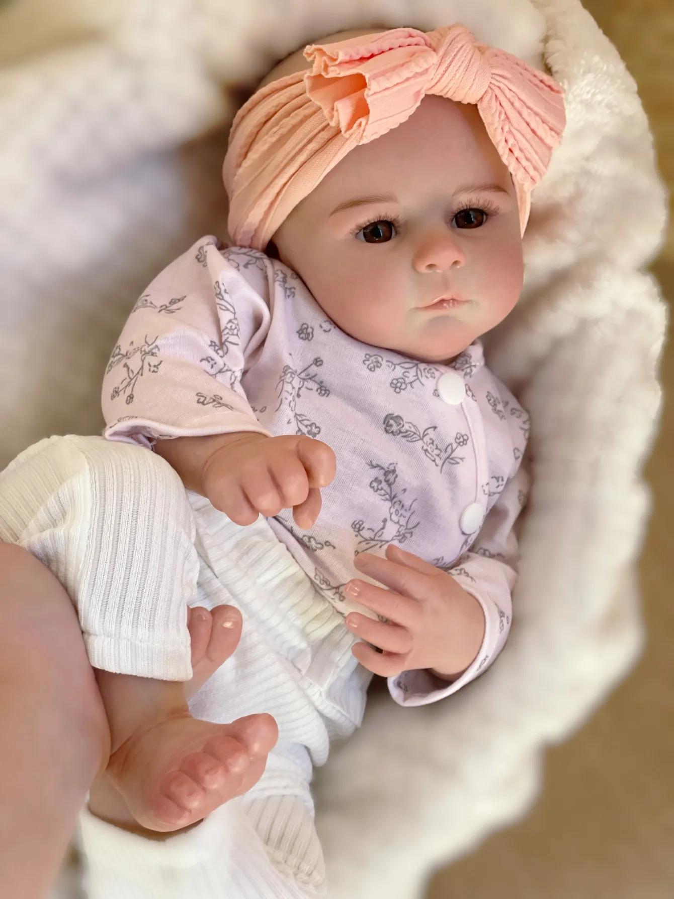 Muñeca Reborn Archie de 20 pulgadas, muñeca recién nacida pintada en 3D hecha a mano para niños, regalos de cumpleaños