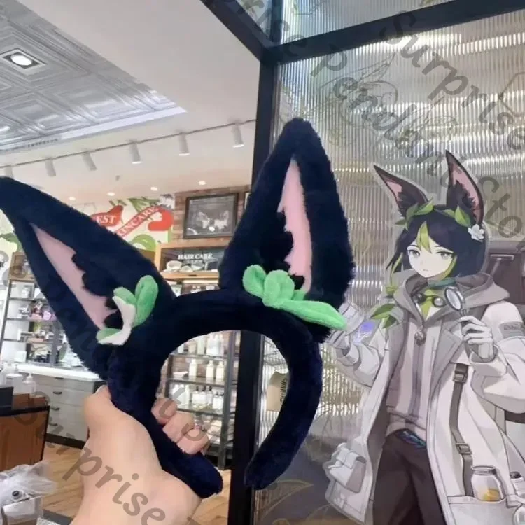 البيع المسبق - Genshin Impact Game Ambitus Tighnari ربطة شعر الأذن ذات مستوى عالٍ