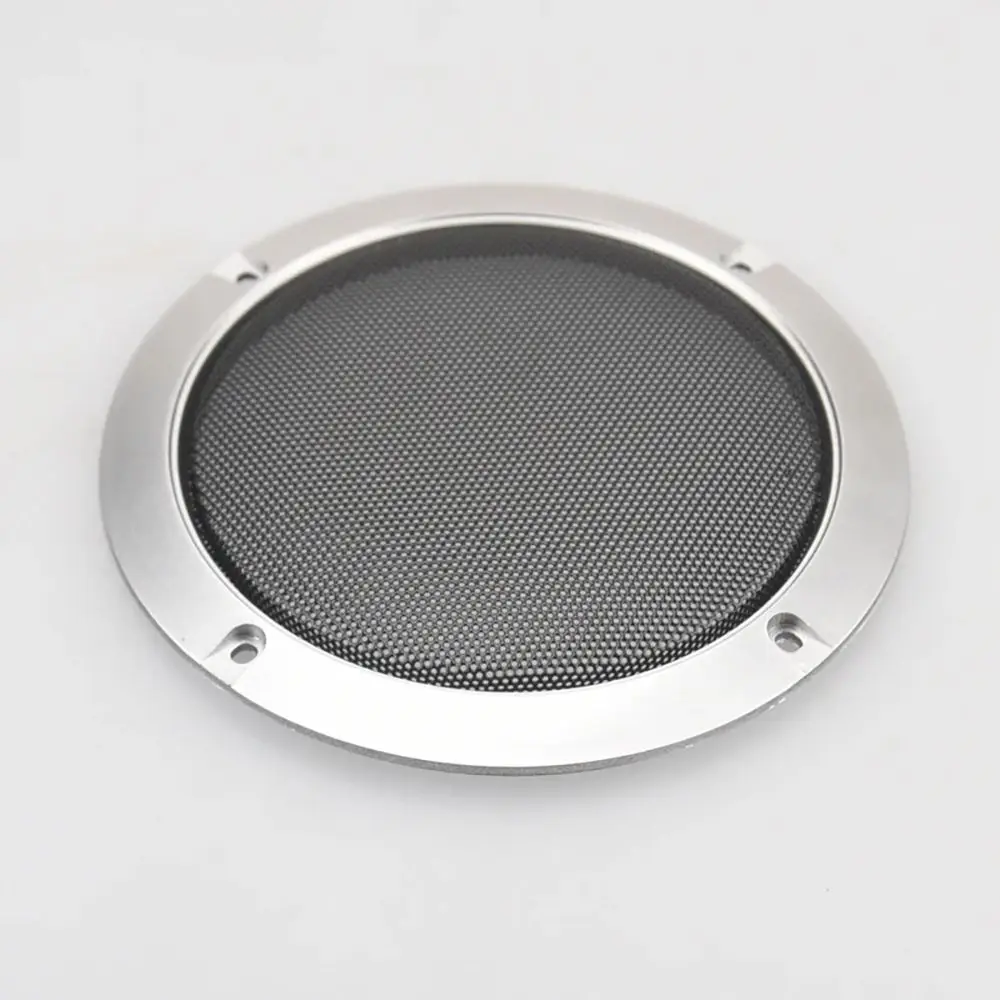 1Pcs 2/3/4/5/6.5/8/10 inch Speaker Net Cover Metal Iron Wire Grilles Enclosure Speakers Plastic Frame High-grade Decorative Mesh