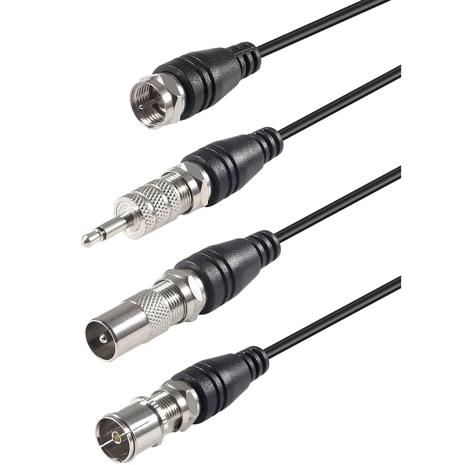 Theater Receiver FM Radio Antenna for Stereo Receiver Music System FM Radio Home Stereo Audio Video Home with Connector Adapters image 4