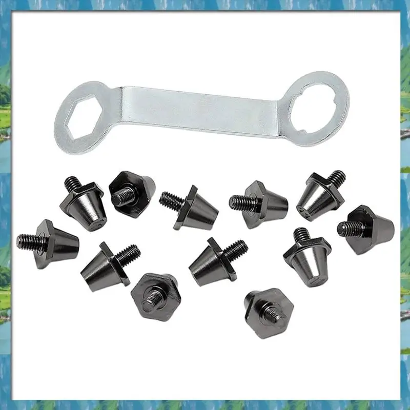 

【Supernew】Football Boot Spikes M5 Soccer Shoe Studs For Sports Outdoor Indoor Football Cleats 11MM