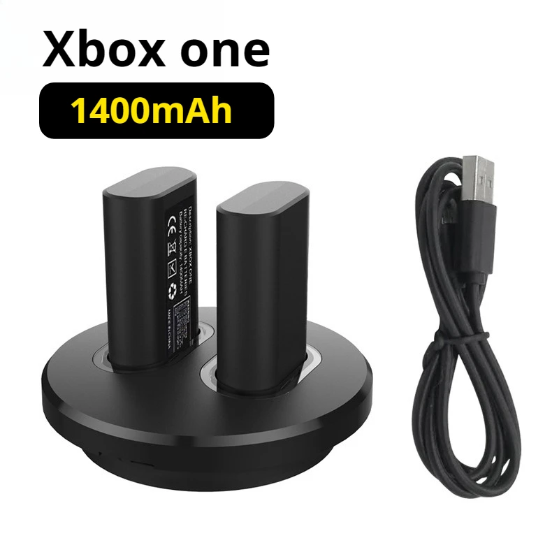 

Зарядный кабель USB-C и аккумулятор 1400 мАч для Xbox Series X/S, сменные батареи для Xbox One S X