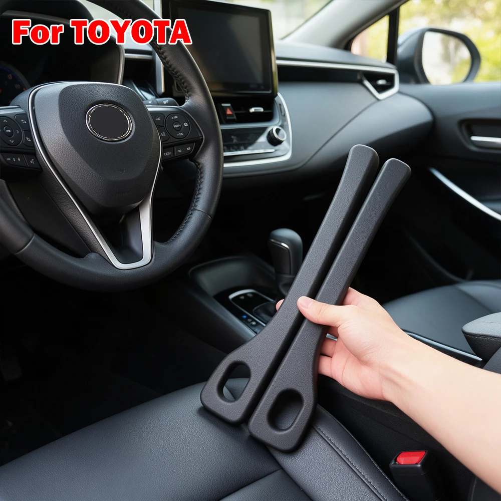Car Seat Leak Proof Strips Gap Side Seam Gap Filler For Toyota Camry Avalon Highlander Land Cruiser Sequoia Tundra Sienna Venza