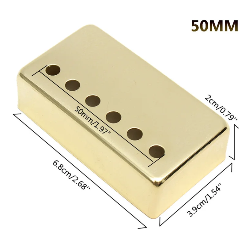 Electric Guitar Humbucker Pickup Covers 50 + 52mm  Epiphone LP Style Electric Guitar Gold / Silver / Black Guitar Body  Parts