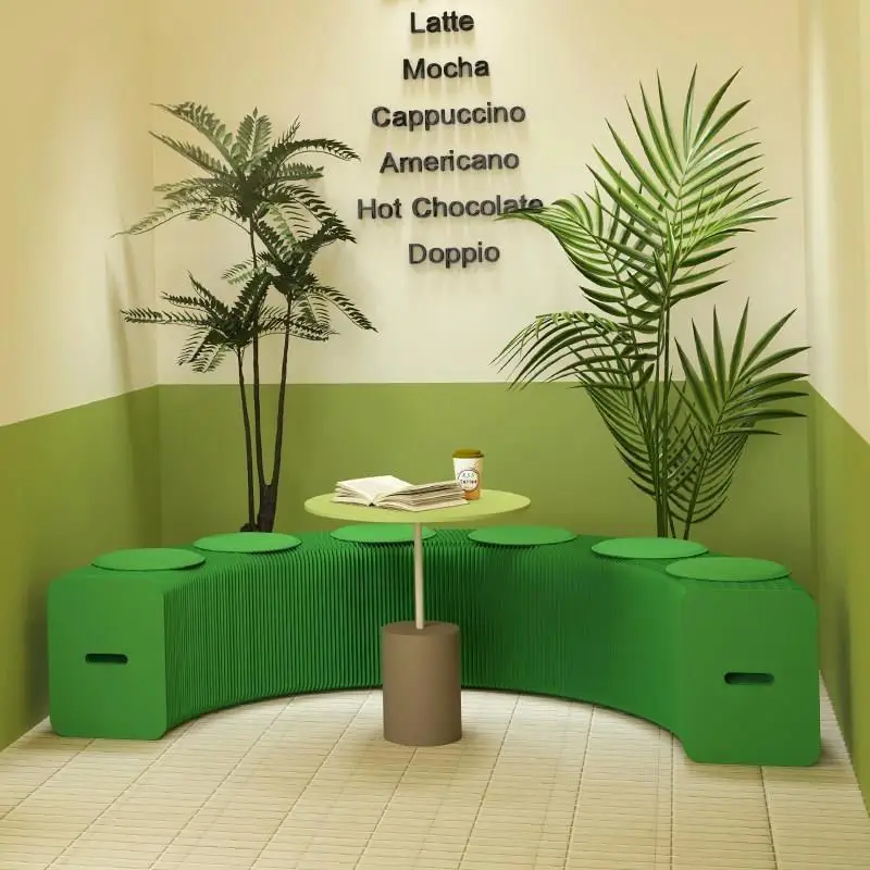 Dopamine Folding Benches, Creative Fashion Exhibition Activities, Multi-seater Stool, Retractable Sofa Stool, Bedside Stool