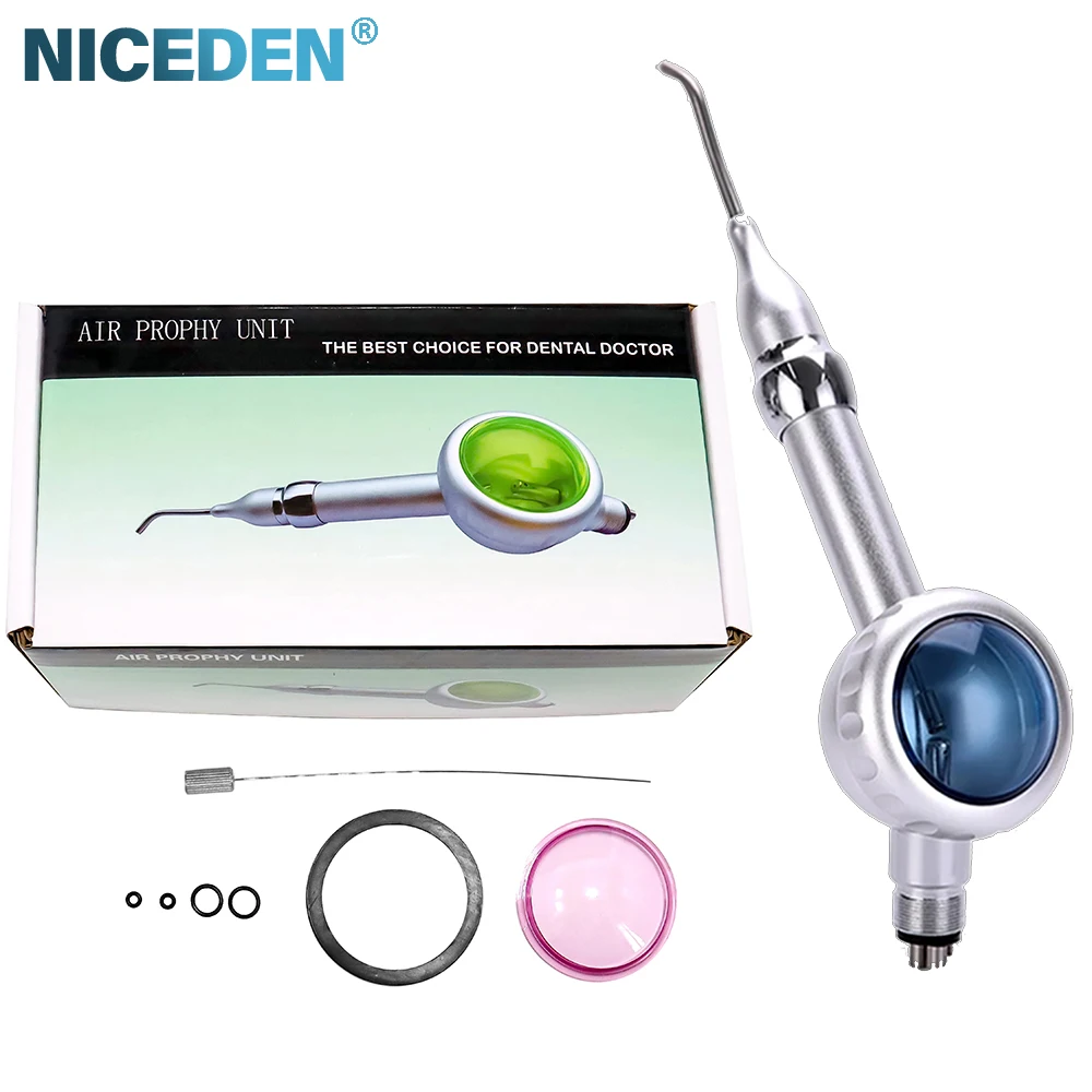 Dental Air Prophy Handpiece Unit Spray Polisher AirJet 1S Scaling Sandblasting Teeth Whitening Polishing Tools