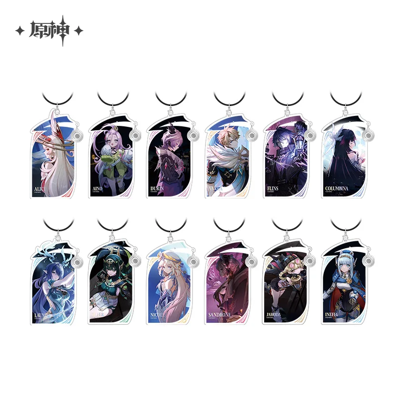 [Official Merch] Pre-sale Genshin Impact Song of The Welkin Moon Nefer Jahoda Acrylic Keychains Ship in December 2025 Pre-order