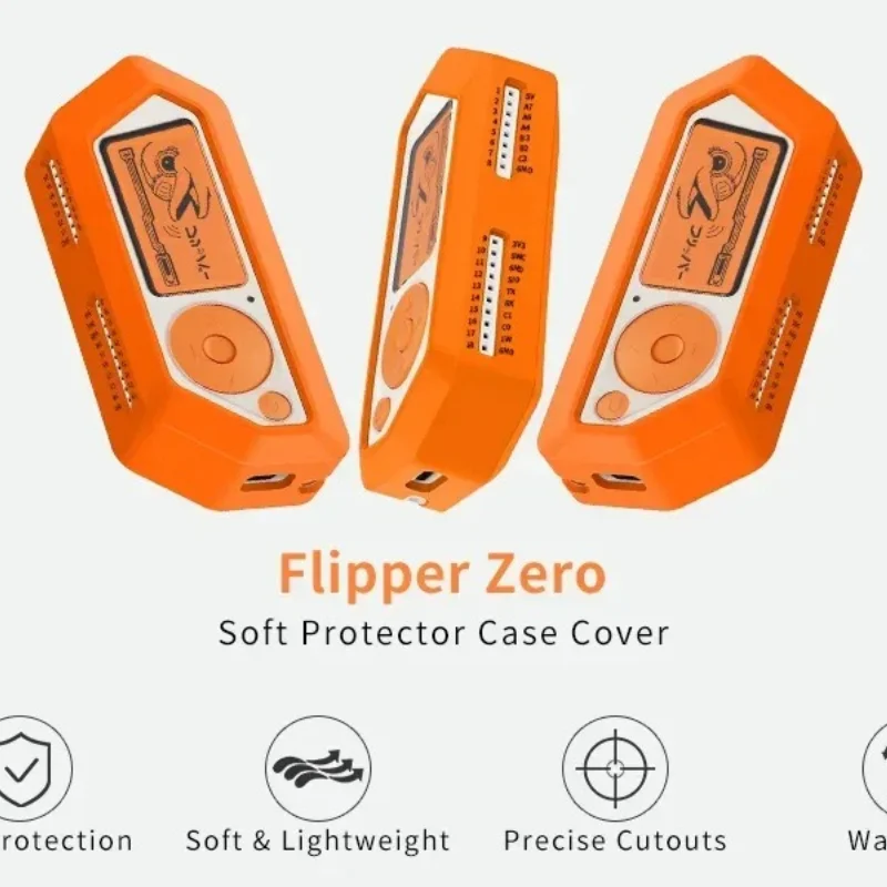 New Flipper Zero Box Electronic Pet Dolphin Pet Dolphin Open-source Multi-functional Remote Control Gadget Geek Silicone Case - view 4
