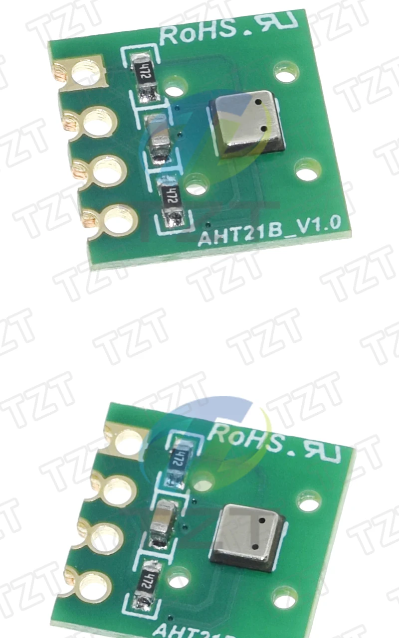 TZT AHT21 Hochpräzises digitales Temperatur- und Feuchtigkeitssensormessmodul, I2C-Kommunikation, ersetzt SHT20 für Arduino – Detail 6