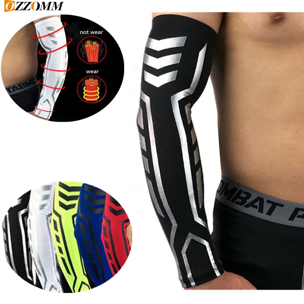 1PC Cooling Arm Sleeves for Optimal Circulation, Support, Pain Relief, Tennis Elbow Treatment, Tendonitis and Overall Arm Elbow