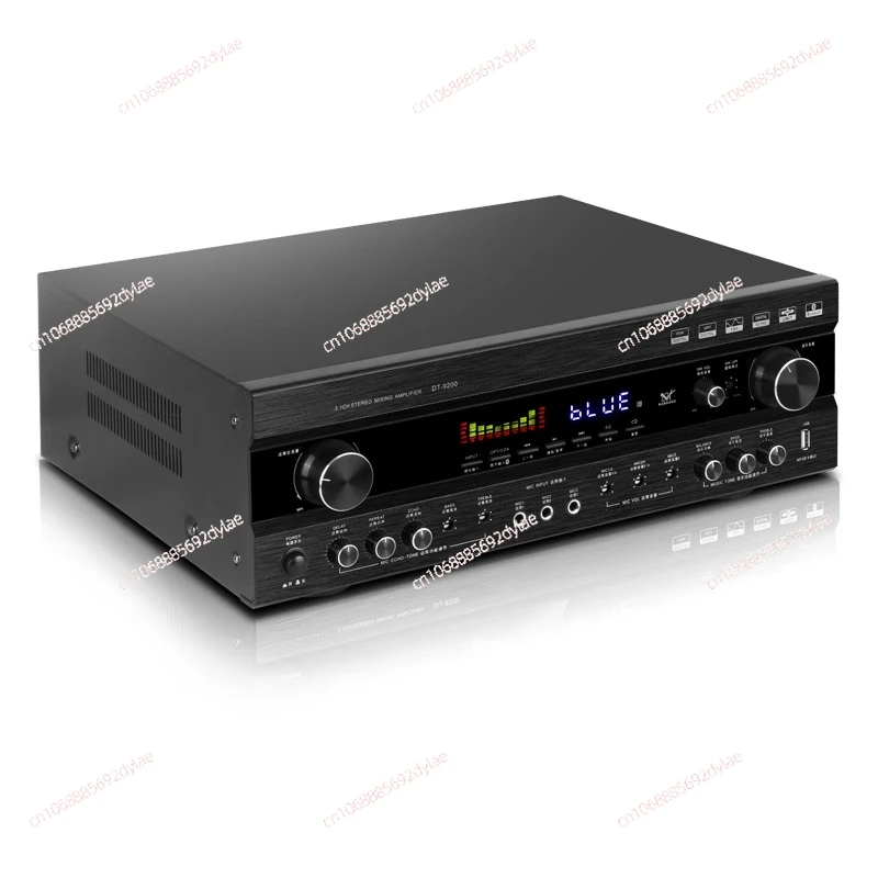 

DT9200 профессиональный мощный усилитель для домашнего использования, усилитель Bluetooth с защитой от свистка, тяжелый бас