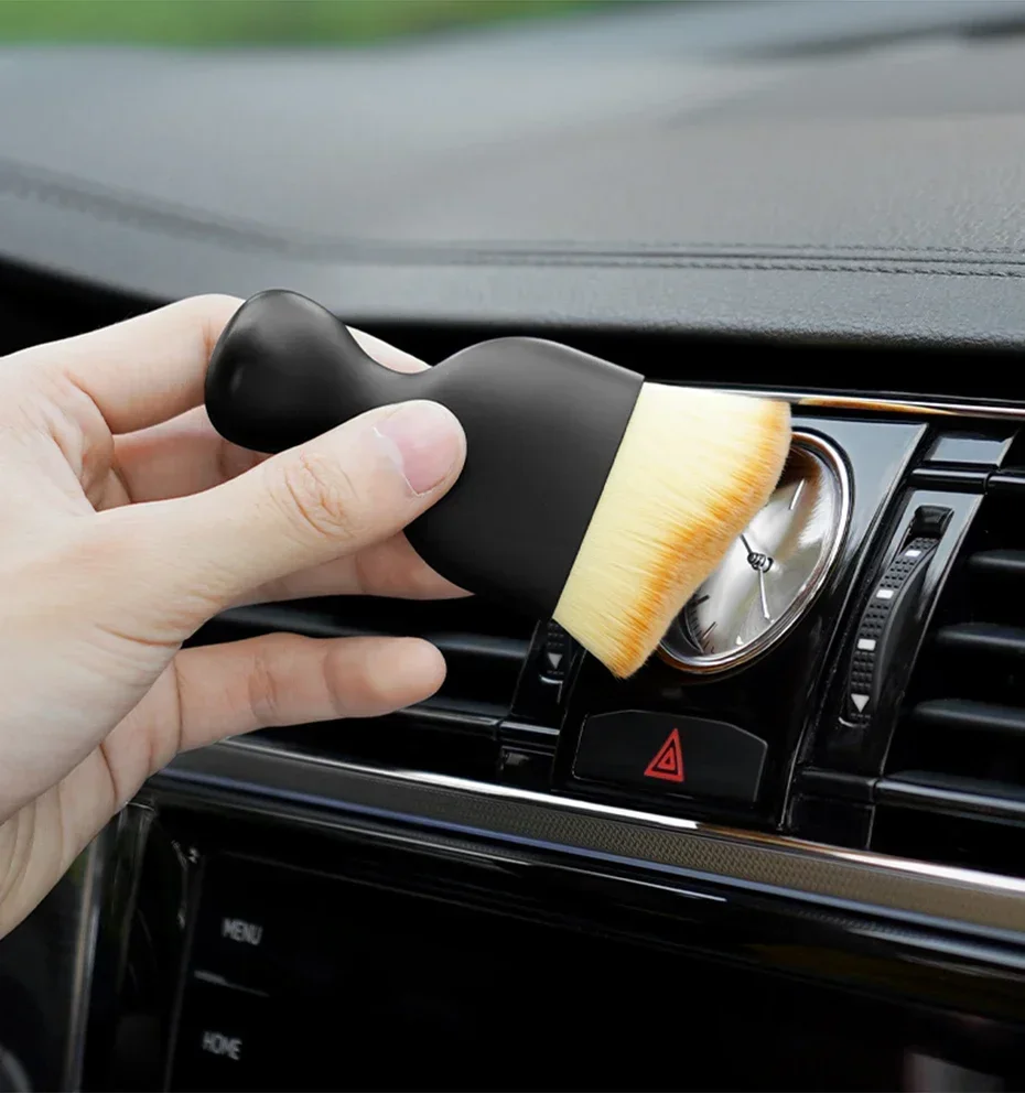 Car Interior Dust Sweeping Soft Brush Car Washing Tool Keyboard Gap Car Dust Brush out Trend Cleaning Brush