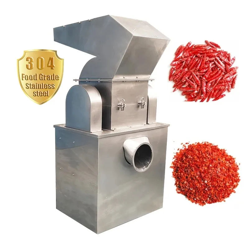 Professional Stainless Steel Herb Spice Leaves Coaese Crusher Machine Coarse Crusher  Pulverizer Fenugreek Seed Grinder