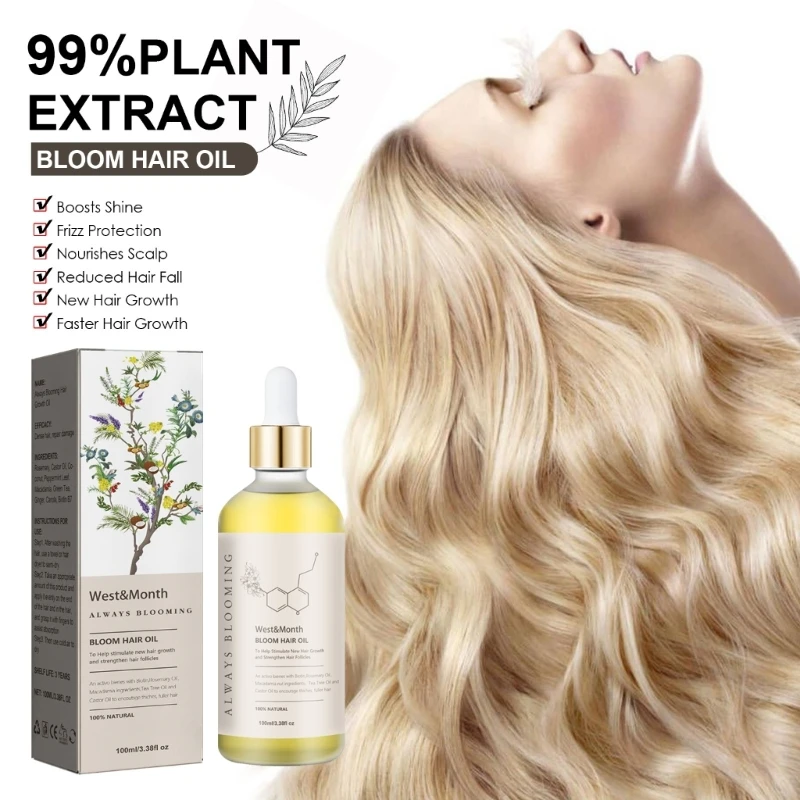 100ml Rosemary Essential Oil Natural Hair Growth Refreshing Firming Skin Memory Control Mood Rosemary Oil For Ha