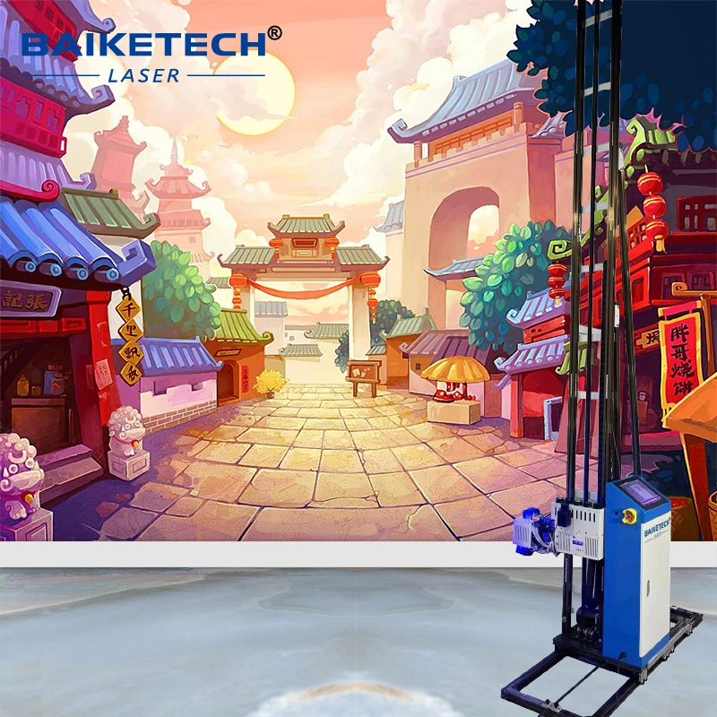 Double 12 promotion Factory Direct Sale 3D  2 in 1 UV ink vertical wall decor inkjet printer indoor and outdoor printing machine