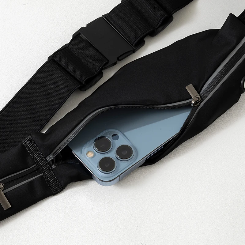 Unisex Running Sport Waist Bag Ultra-Thin Elastic Waterproof Lightweight Outdoor Multi-Functional Belt for Leica Sports