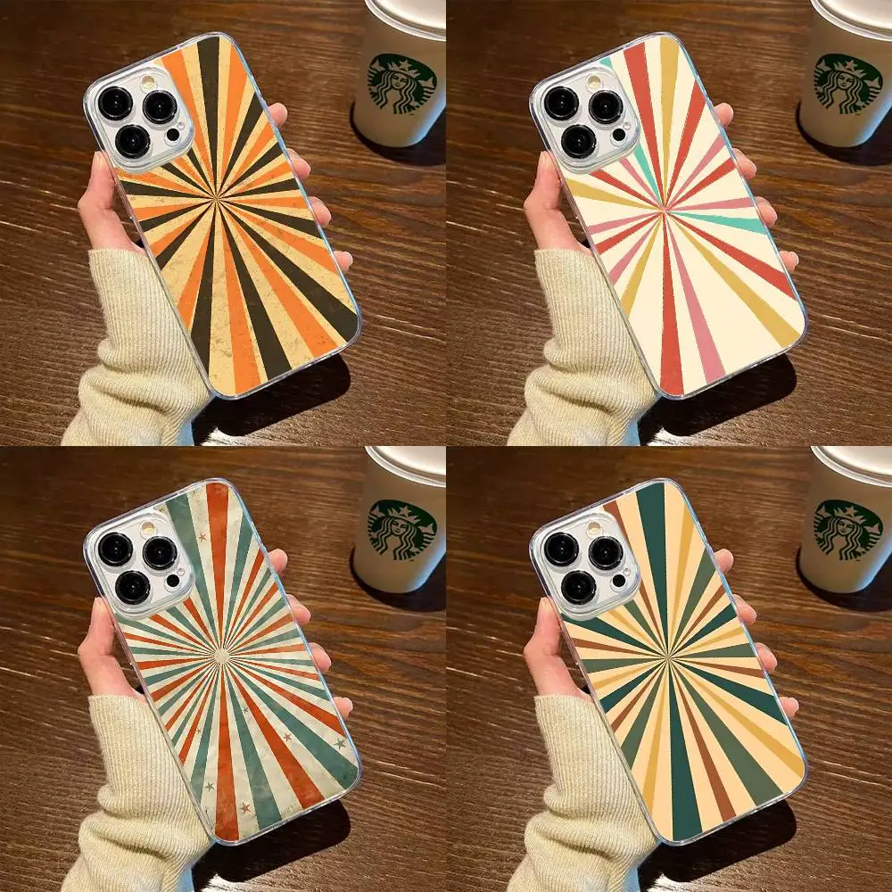 

Scorching-sun Phone Case For iPhone17,16,15,14,13,12,11 Plus,Pro Max Soft Transparent Cover