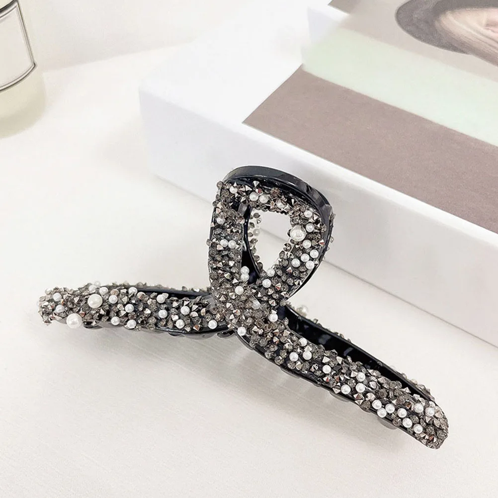 

3pcs Pearl Grip For Styling Long Curly Fashion Fixing Ornament Clamps Decor Hair Woman Hair Clip Fixing Clamp Clip