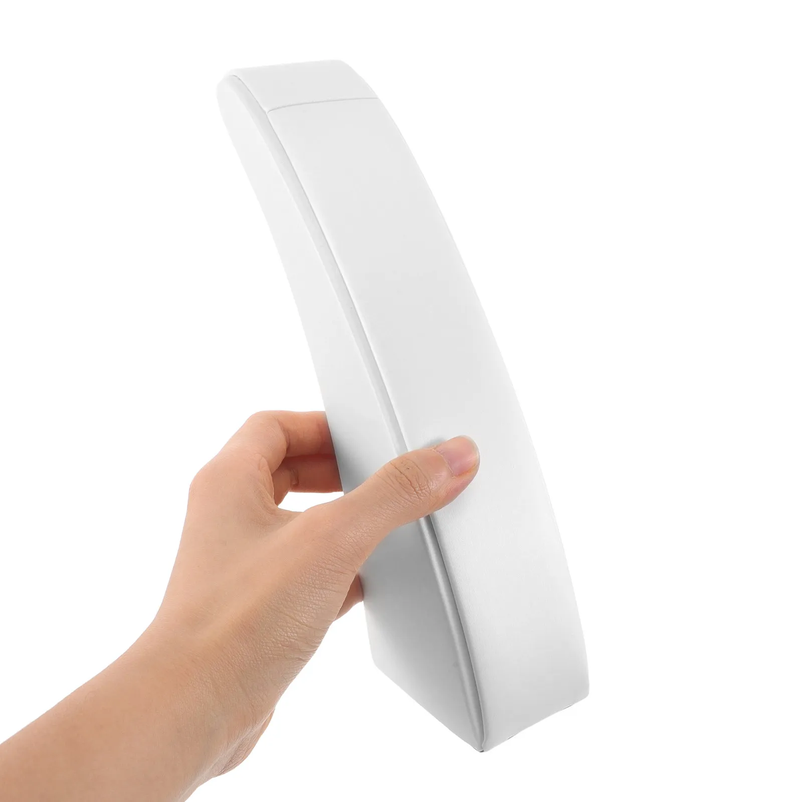 

Белая акриловая подставка для украшений: современный минималистичный держатель для ожерелий и браслетов для выставочных залов, магазинов и домашнего декора