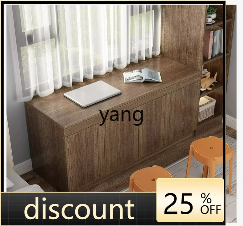 LH  bay window storage cabinet drawer low cabinet pull-out countertop window sill cabinet