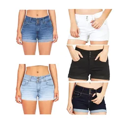 2023 Women's Denim Shorts Streetwear Y2k Jeans Woman Wide Leg Jeans Women's Clothing Harajuku Fashion Casual Dress Yk2 Traf Jean